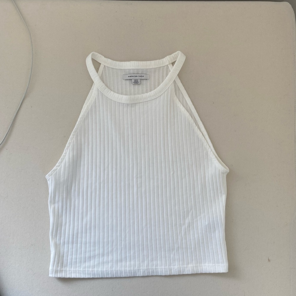 AE Ribbed Mock Neck - Picture 2 of 4